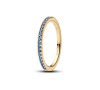 PANDORA Damenring Funkelndes Blau Halber Ewigkeits-Ring 162999C02