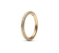 Pandora 169679C01 Damen-Ring Goldfarben Pavé 56/17.8