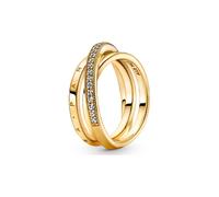 Pandora Damenring Shine 169057C01-56 Zirkonia Größe 56