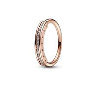 Pandora Schmuck 182283C01 Damenring I-D Pavé Roségoldfarben 54/17.2