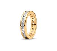 PANDORA Damen-Ring Ewigkeit Goldfarben 163797C01-54 Ringgröße 54/17,2