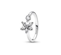 Pandora 192611C01-56 Funkelndes Herbarium Cluster Offener Ring - Gr. 56 - Sterling Silber