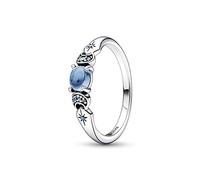 Pandora Disney - Disney Aladdin Prinzessin Jasmin Ring - 192344C01-58 - Sterling Silber - Kristall - Blau - Gr. 58