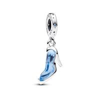 Pandora 793071C01 - Disney Cinderellas Glasschuh Charm-Anhänger - Sterling Silber - Zirkonia Blau
