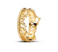 PANDORA Disney Der König der Löwen aus Sterling Silber mit vergoldeter Metalllegierung, Größe: 54, 163362C00-54