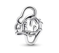 Pandora Charm Disney Donald Duck 793909C00 Sterling-Silber kompatibel mit Moments 7 x 13,5 x 9,5 mm