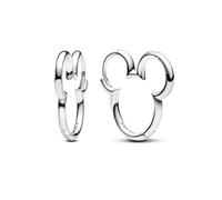 Pandora Disney Micky Maus Silhouette Ohrringe aus Sterling Silber, 293528C00