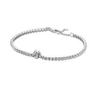 PANDORA Disney Minnie Maus Tennis-Armband aus Sterling-Silber mit Cubic Zirkonia, Größe: 18, 590107C01-18