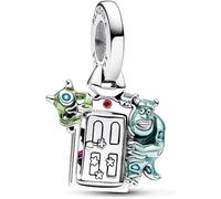 Pandora Disney Pixar Charm Buzz Lightyear, Sterlingsilber, mit lila, schwarzer und grüner Emaille