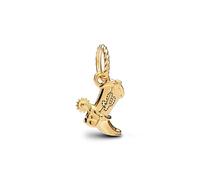 PANDORA Disney Pixar Toy Story Cowboystiefel Charm mit 14k vergoldete Metalllegierung, Kompatibel ME und Moments, 764606C01