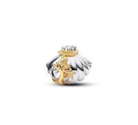 PANDORA Disney Princesses Ariel Shell Lab-Grown Diamond Two-Tone 764403C01 Anhänger