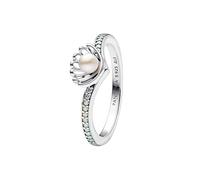 Pandora Disney Prinzessin Arielle Muschel Behandelte Süßwasserzuchtperle Ring 193654C01 Damenring, Ringgröße:48