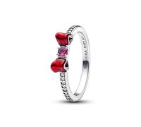 PANDORA Disney Prinzessin Schneewittchen Schleifen Ring aus Sterling Silber mit künstlichem Kristall und Zirkonia, Größe: 54, 193652C01-54