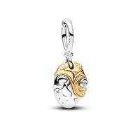 Pandora Anhänger Disney Moana – Sterlingsilber & 14K vergoldet, 0,012 ct Labor-Diamant (G–I, VS+)