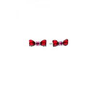 Pandora Ohrringe Disney Schneewittchen Schleifen-Ohrstecker 293779C01 Sterling Silber Emaille Rot