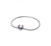 Pandora Disney Stitch Schlangen-Gliederarmband aus Sterling-Silber, aus der Disney Kollektion, Länge: 20 cm, 593738C01-20