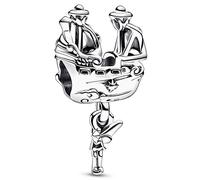 Pandora Disney Tinker Bell & Captain Hooks Piratenschiff Charm aus Sterling Silber, aus der Pandora Moments Collection, 792521C00