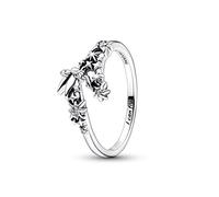 PANDORA Disney Tinker Bell Funkelnder Ring aus Sterling-Silber mit Cubic Zirkonia in der Farbe Silber, Gr. 58, Disney X PANDORA Kollektion, 192516C01-58