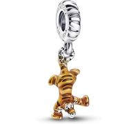 Pandora Charm Disney Winnie Puuh Tigger 792213C01, Sterling‑Silber, orange Emaille
