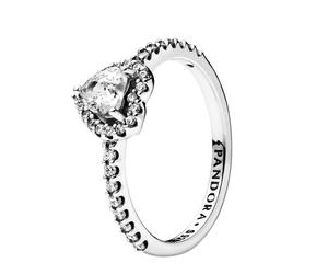 Pandora Elevated Heart Ring 198421C01