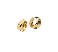 Pandora ESSENCE 263874C00 - Creole gewellte - Gelbgold Vergoldung