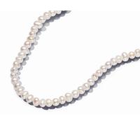 Pandora ESSENCE 363297C01-45 cm Zuchtperlen Collier-Halskette - dezent - Gelbgold verg. - Zuchtperle Weiß