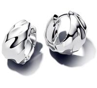 Pandora ESSENCE 293874C00 - gewellte kleine Ohrringe - Sterling Silber