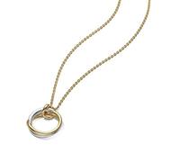 Pandora ESSENCE 363882C00-45 - organisch geformte bicolor Anhänger-Halskette - 45 cm