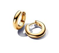 Pandora Essence Runde Ohrringe aus Sterling Silber mit vergoldeter Metalllegierung, 263320C00