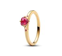 Pandora Damenring Explosion der Liebe 166574C01 Sterling Silber 14k vergoldet Zirkonia Größe 58