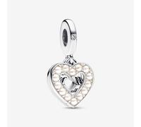 Pandora 'Familie & Freunde' Damen Charm aus 925 Sterling Silber - Silber 792649C01 Einheitsgröße