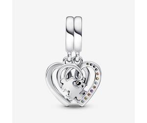 Pandora 'Familie & Freunde' Damen Charme aus 925er Sterlingsilber - Silber 792239C01 Einheitsgröße