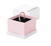 PANDORA - 180963CZ-56 - Unendliche Herzen - Ring - PANDORA Rose - Gr. 56