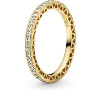 PANDORA Jewelry Ring Halo Zirkonia PANDORA Glanz, Metall, Cubic Zirkonia