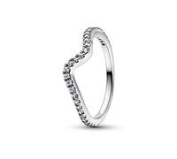 Pandora 192539C01 Damenring Funkelnde Welle Silber 60/19.1