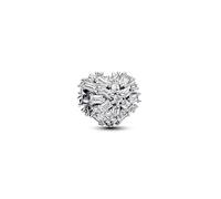 Pandora Charm Funkelndes Herz 794240C01 – Sterling‑Silber Zirkonia – kompatibel mit Moments