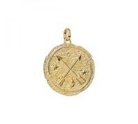 Pandora 764084C01 Anhänger Medaillon Goldfarben Gekreuzte Pfeile