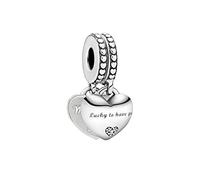 Pandora Charm Anhänger 799321C01 Daughter and Mother in Law Sterling Silber 925