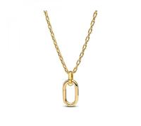 Pandora Me 364083C00-70 - Gliederhalskette mit aufklappbaren Großen Gliedern - Gelbgold Vergoldung - 70 cm