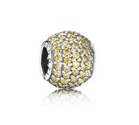Pandora Goldene Pavé Kugel Charm 791051FCZ