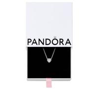 PANDORA Halskette 398425C01-45 Sterling Silber Frauen Herz in Relief