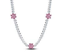 Pandora Halskette - Flower - 394561C01-40 rosa