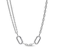 Pandora ME 392303C00-45 Doppel-Link Gliederhalskette - 45 cm - Sterling Silber