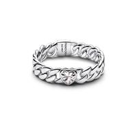 Pandora Heart Cuban Chain Ring 194386C01