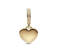 Pandora Moments Damen Anhänger Herz-Charm Gold 768761C01