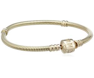 Pandora Icons Armband, Gold, P-Schloss, 17