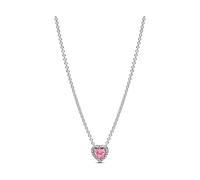 Pandora 398425C02-45 Kette mit Anhänger - rosa Herz - Sterling Silber - Zirkonia Pink - 45 cm
