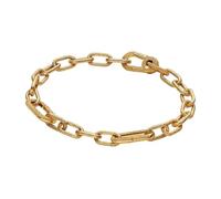 PANDORA Kettenarmband mit kleinen Kettengliedern aus 14 Karat Vergoldung, aus der ME Kollektion, Länge: 20 cm, 563829C00-4