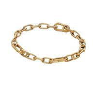 PANDORA Kettenarmband mit kleinen Kettengliedern aus 14 Karat Vergoldung, aus der ME Kollektion, Länge: 23 cm, 563829C00-5