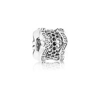 PANDORA Liebe Spitze Sterling Silber Charm, Silber